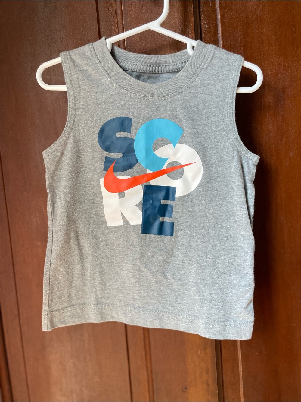 Nike boys size 3T gray tank top